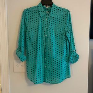 Teal Work Blouse. Size Small. Never Worn
